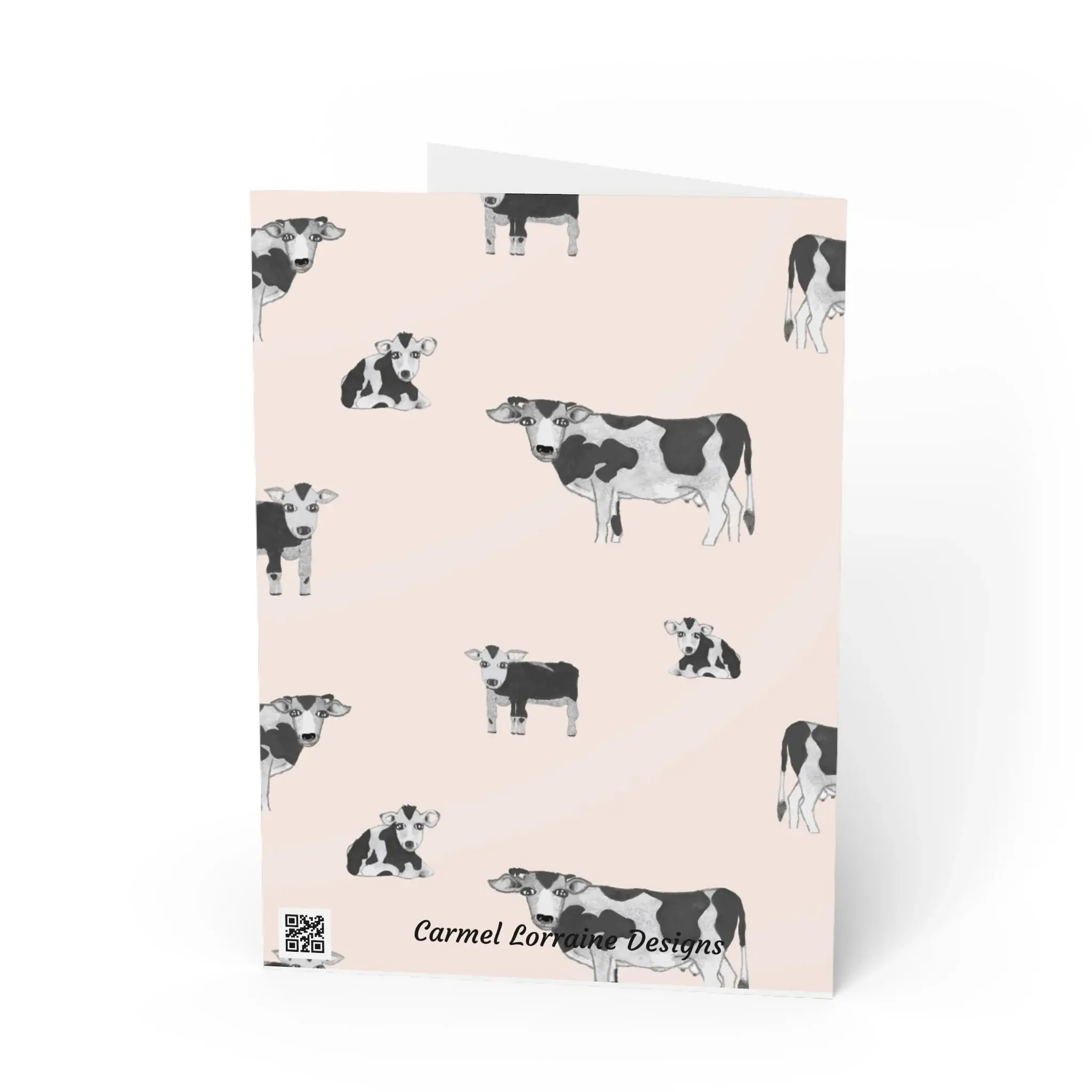 Friendly Cows Greeting Cards - Image 3