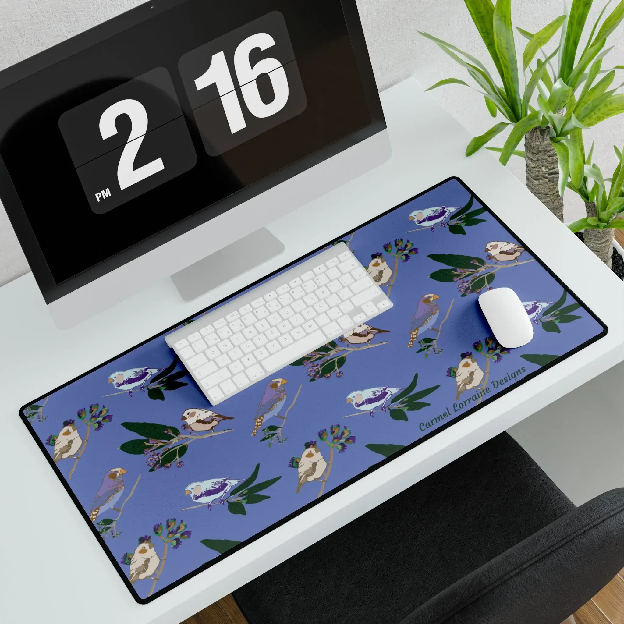 Blue Finch Desk Mat - Image 2