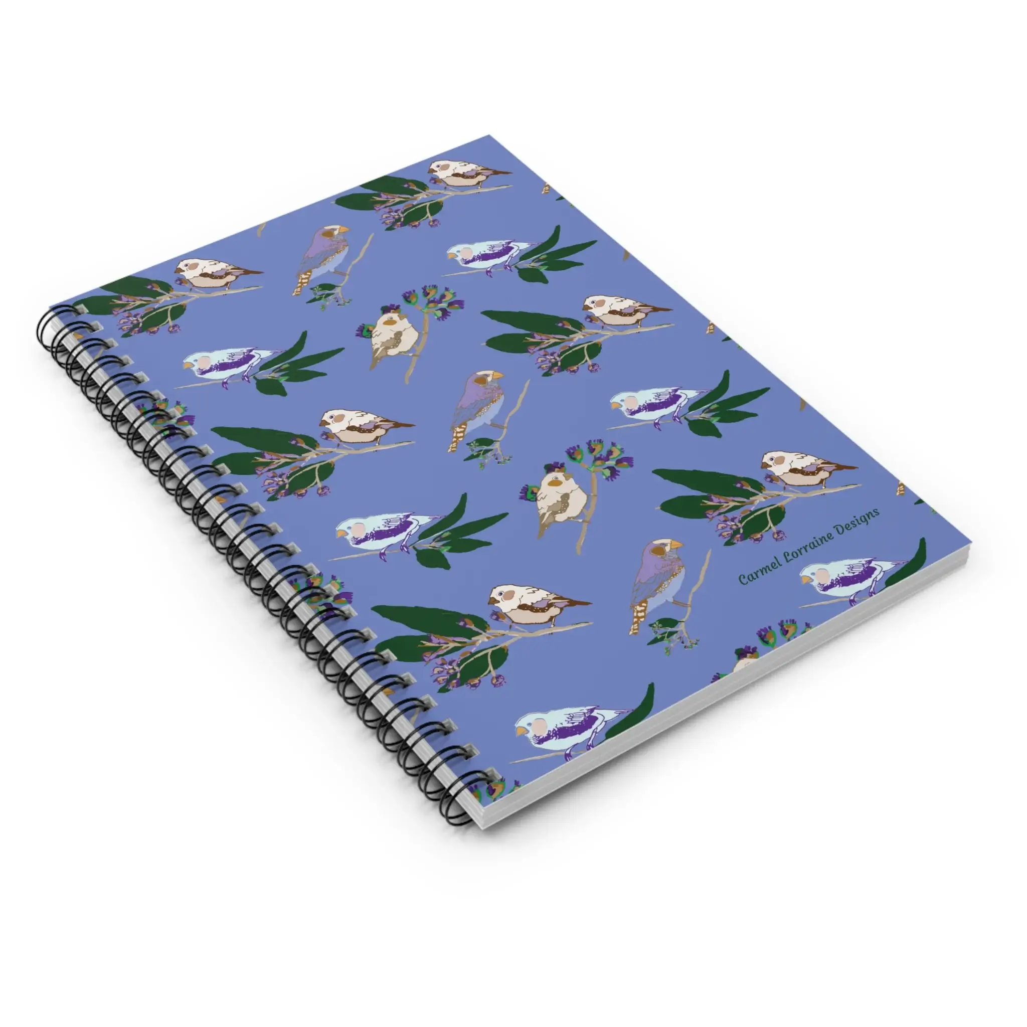 Blue Finch Spiral Notebook - Image 3