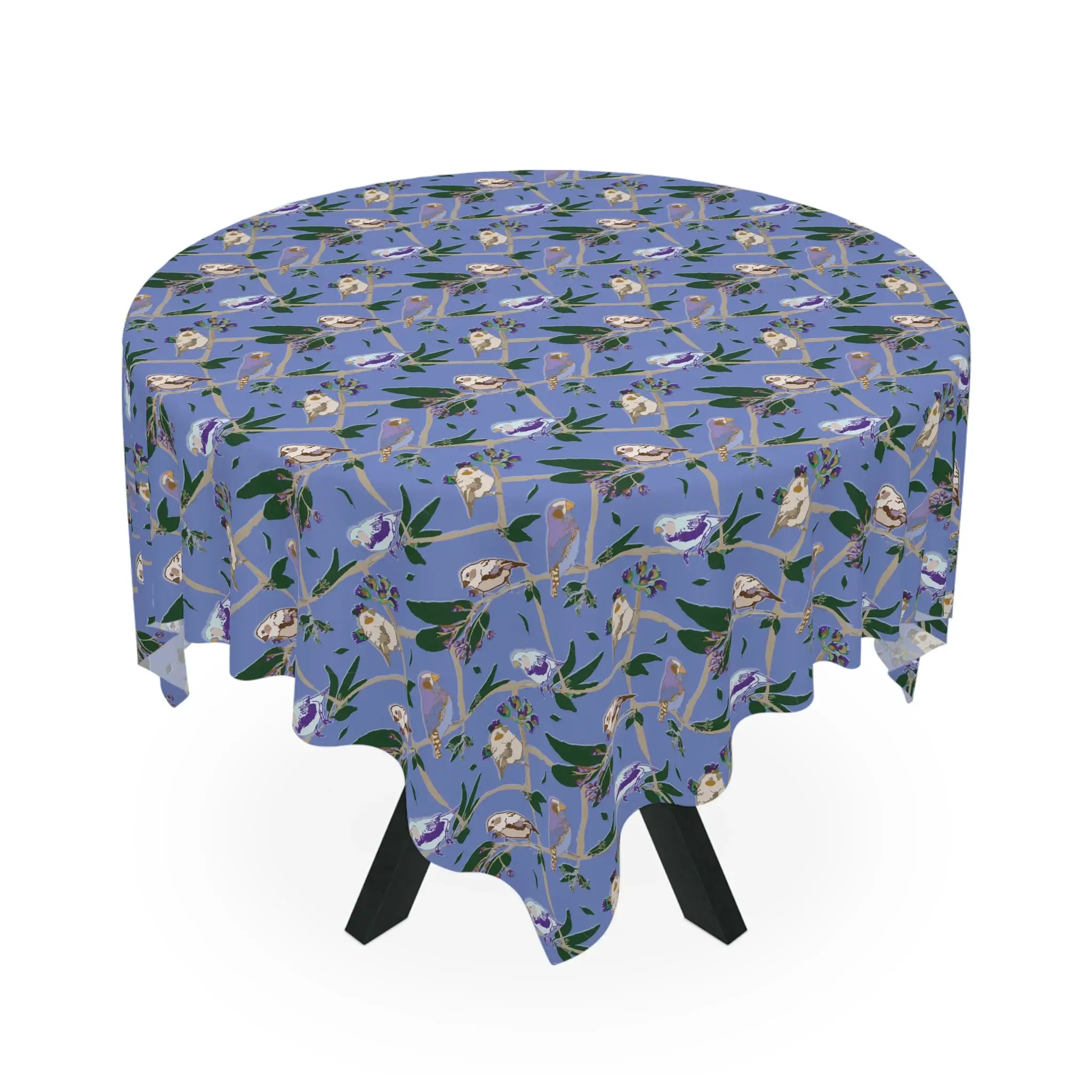 Blue Finch Canopy Square Tablecloth - Image 5