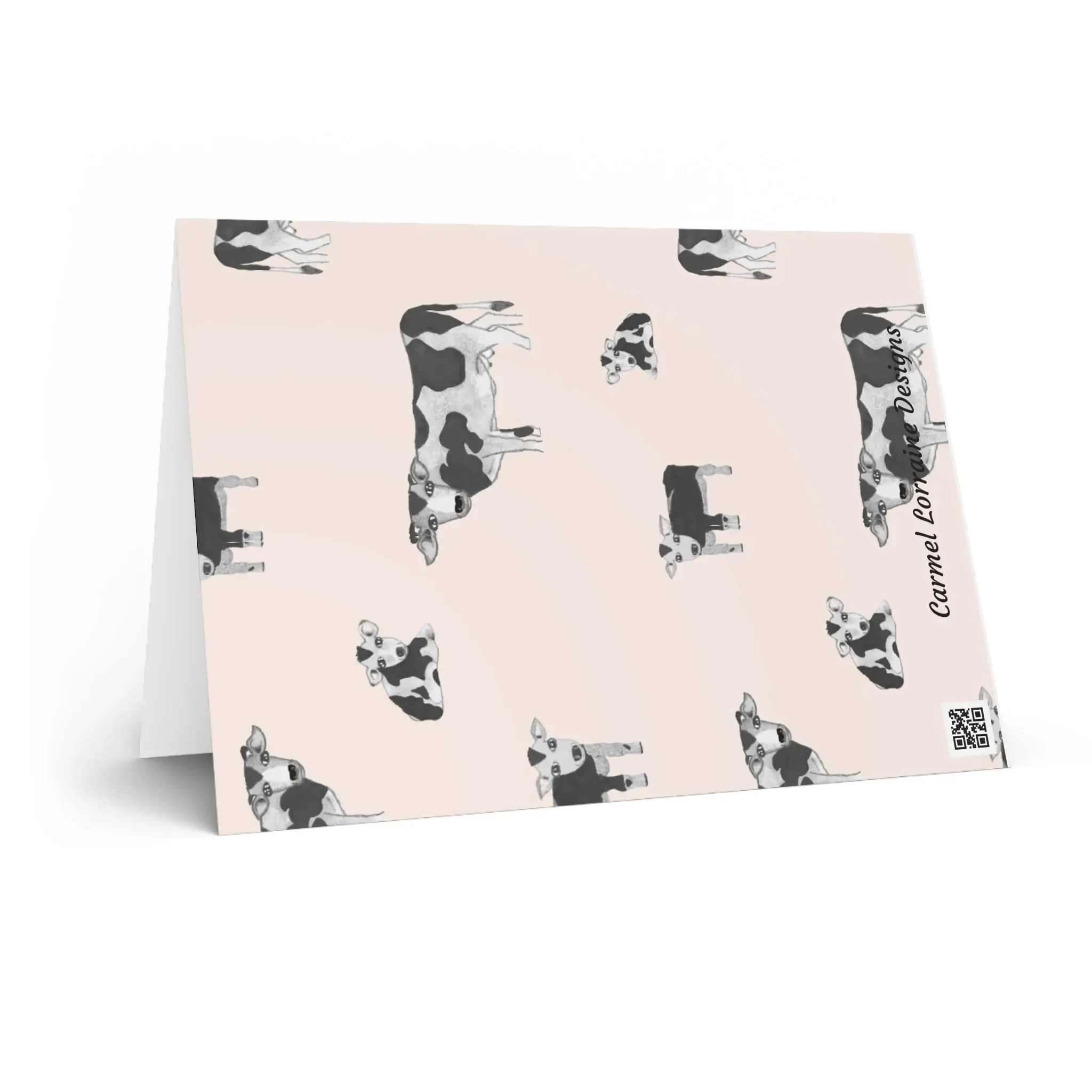 Friendly Cows Greeting Cards - Image 5